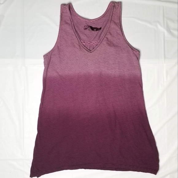 Prana Tops - Prana Striped Ombre Tank Top